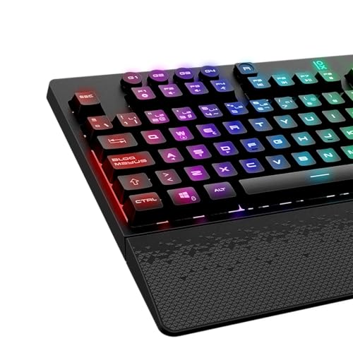 Primux Gaming GT-560 Tastatur und Maus | Programmierbare Multimedia-Tasten mit Anti-Ghosting-Technologie | Maus mit acht Tasten und Empfindlichkeit einstellbar bis zu 10.000 DPI | Bild 3