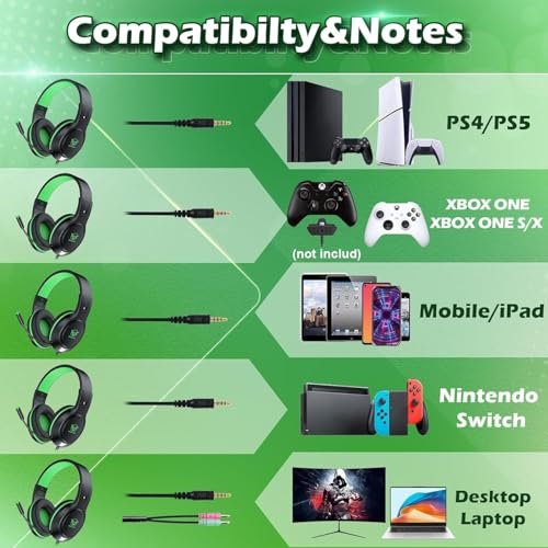 Gaming Headset für PS4 PS5 Bild 2