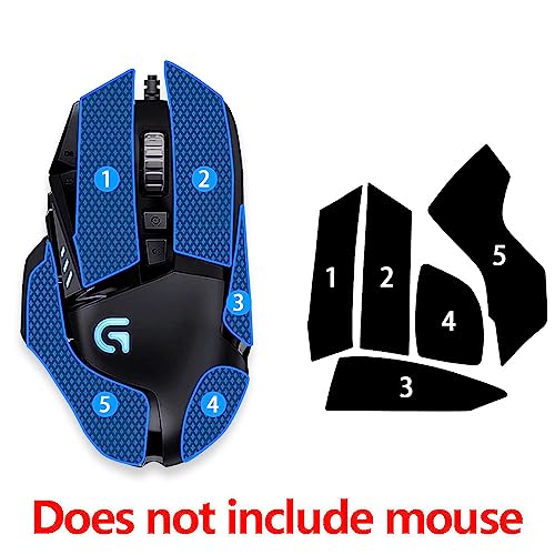 Maus Seitenwände Logos G502 - Ersatzband für Proteus Core, Spectrum, Hero, Verkabelte und Drahtlose Gaming-Maus Lightspeed (Schwarz) Bild 4