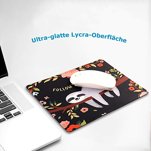 AOKSUNOVA Mauspad Klein mit Motiv 24 x 20cm Meer Mauspad mit Design Kleines Mousepad Bild 3