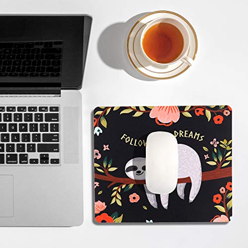 AOKSUNOVA Mauspad Klein mit Motiv 24 x 20cm Meer Mauspad mit Design Kleines Mousepad Bild 4