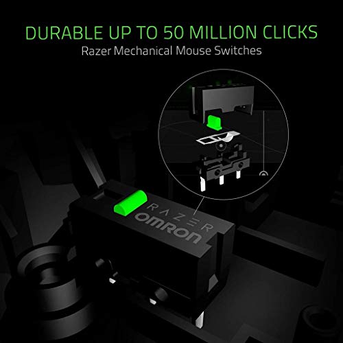 RajoNN Mice Gaming-Maus, 16.000 DPI optischer Sensor, Chroma-RGB-Beleuchtung, austauschbare Seitenplatten-Computermäuse mit 2, 7, 12 Tastenkonfigurationen, mechanische Schalter Bild 6