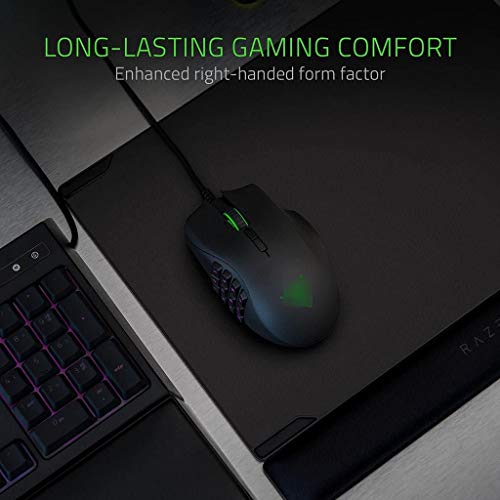 RajoNN Mice Gaming-Maus, 16.000 DPI optischer Sensor, Chroma-RGB-Beleuchtung, austauschbare Seitenplatten-Computermäuse mit 2, 7, 12 Tastenkonfigurationen, mechanische Schalter Bild 7