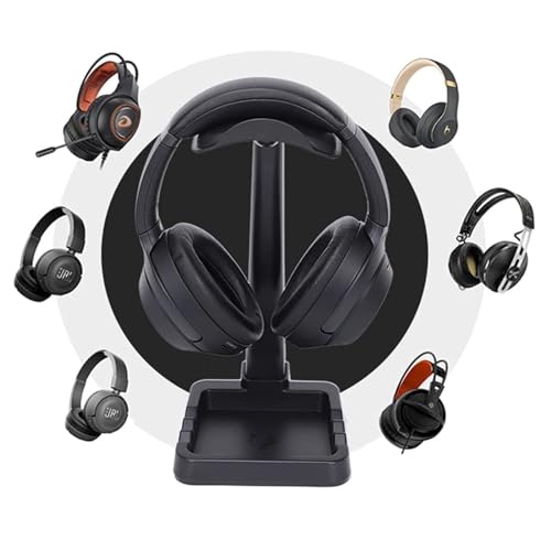 IRYZE Headset Ständer Kopfhörer Halter Kopfhörerständer Kopfhörer-Aufhänger, Spieltisch-Zubehör, Headset-Ständer, PC-Gaming-Headset-Ständer Headset Halterung Bild 4