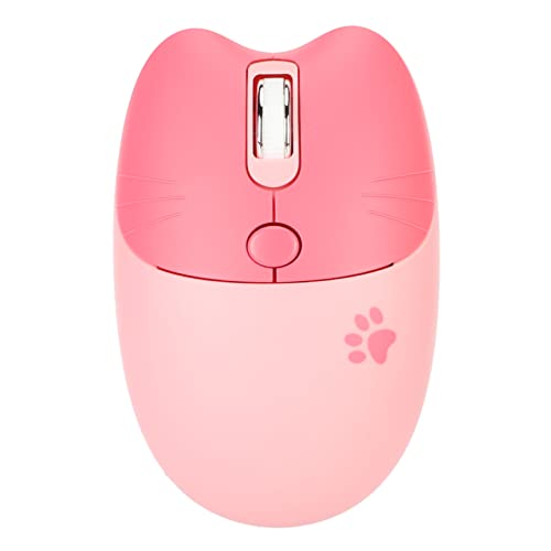 VBESTLIFE Kabellose Maus, 2,4 G Kabellose Optische Maus, Süße Katze, Leise Maus mit USB-Empfänger, 3 Stufen DPI Einstellbar, Geräuschlose Nutzung, für Laptop, Computer, Bild 1