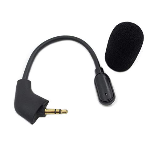 Ersatz-Game-Mikrofon, 3,5 mm Mikrofon für II Gaming-Headsets, Kopfhörer, Kopfhörerhülle, Kopfhörerhülle, Halterung, Kopfhörerhülle, mit Clip-Kopfhörerhülle, Silikon-Kopfhörerhülle in Bild 1