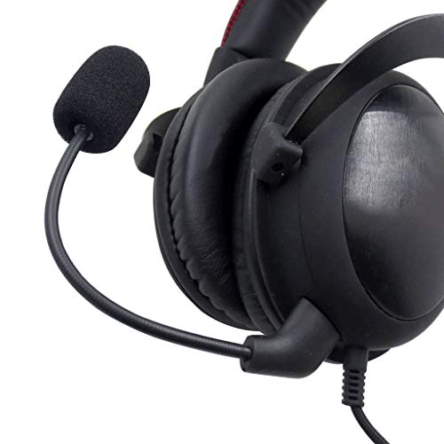 Ersatz-Game-Mikrofon, 3,5 mm Mikrofon für II Gaming-Headsets, Kopfhörer, Kopfhörerhülle, Kopfhörerhülle, Halterung, Kopfhörerhülle, mit Clip-Kopfhörerhülle, Silikon-Kopfhörerhülle in Bild 5