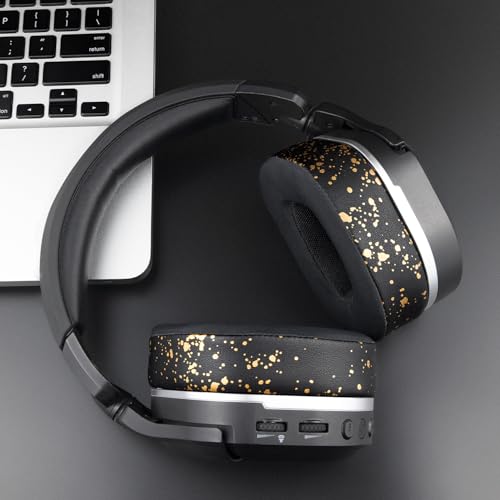 SOULWIT Kühlgel Ersatzpolster Ersatz Ohrpolster für Turtle Beach Stealth 700 Gen 2/700 Gen2 MAX Wireless Gaming Headset, Polster mit EIS-Seide-Stoff, Geräuschisolierung aus Schaum Bild 4