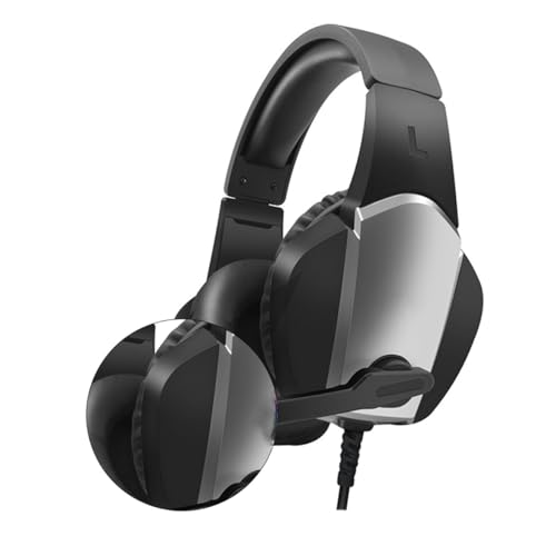 POPETPOP 1 x Kopfhörer, Gaming-Gaming-Headset, Kopfhörer, Gaming-Headset, Kopfhörer, Gaming-Headset, Ohrhörer Bild 1