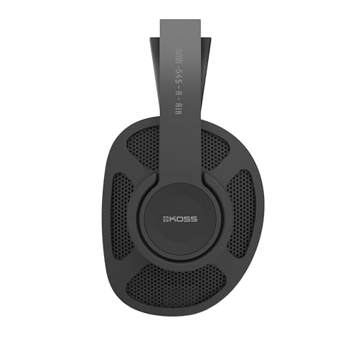 Koss GMR545A AIR Over-Ear-Gaming-Kopfhörer mit offener Rückseite, abnehmbares Boom-Mikrofon, ultraleichtes und langlebiges Design, Schwarz und Rot Bild 2