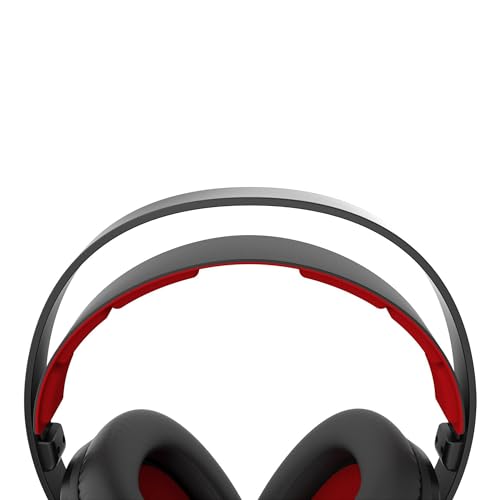 Koss GMR545A AIR Over-Ear-Gaming-Kopfhörer mit offener Rückseite, abnehmbares Boom-Mikrofon, ultraleichtes und langlebiges Design, Schwarz und Rot Bild 3