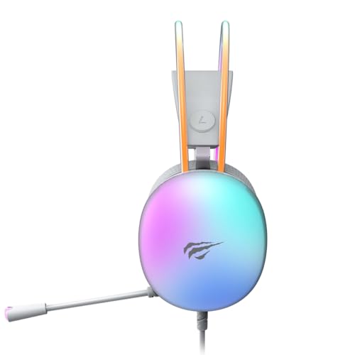 HAVIT Gamenote H2037D RGB Gaming Gaming Headset 3.5mm Jack Bild 2