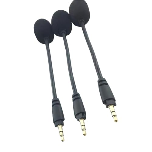 Ersatz für Corsair HS35 HS45 kabellose Gaming-Headsets, 3,5 mm, abnehmbares, unidirektionales Game-Boom-Mikrofon Bild 4