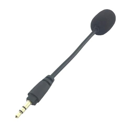 Ersatz für Corsair HS35 HS45 kabellose Gaming-Headsets, 3,5 mm, abnehmbares, unidirektionales Game-Boom-Mikrofon Bild 7
