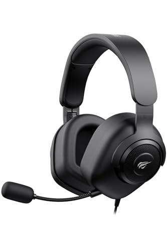 havit Gamenote H2230D Gaming-Headset mit Mikrofon und 3,5-mm-Klinkenstecker, Schwarz Bild 3