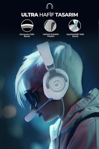 havit Gamenote H2230D Gaming-Headset mit Mikrofon und 3,5-mm-Klinkenstecker, Schwarz Bild 7