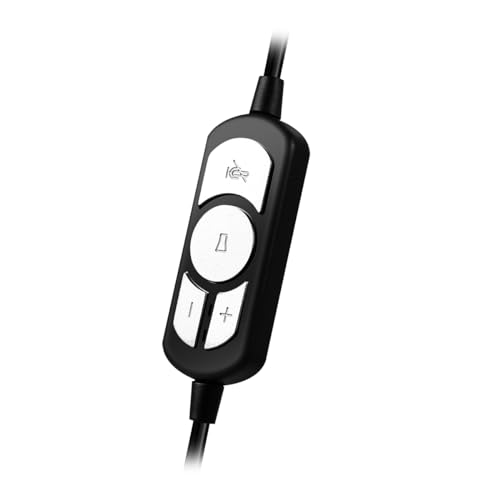 LogiLink Stereo-Headset mit gut gepolsterten Kopfhörern & integrierter Fernbedienung & Bügelmikrofon Bild 7