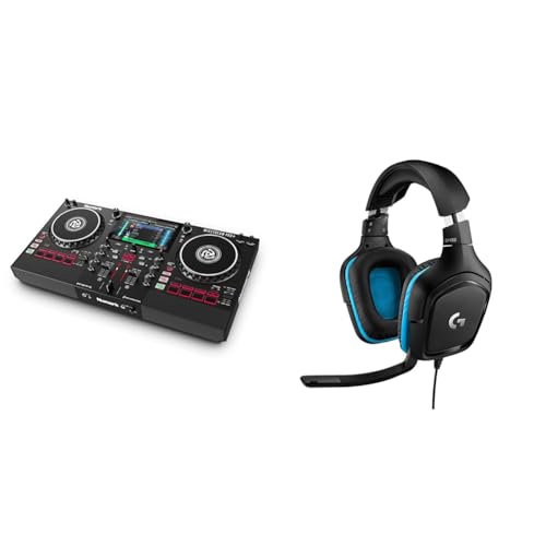 Numark Mixstream Pro+ Standalone DJ Controller & Logitech G432 kabelgebundenes Gaming-Headset Bild 1