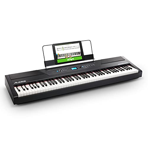 Alesis Recital Pro - E Piano 88 Tasten mit Gewichteten Volle Größe Klavier & Logitech G432 kabelgebundenes Gaming-Headset Bild 2