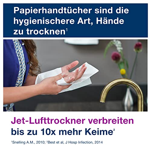 Tork grüne Zickzack Papierhandtücher Universal 290135 - H3 Falthandtücher für Papierhandtuchspender - 1-lagig & Logitech G432 kabelgebundenes Gaming-Headset Bild 4