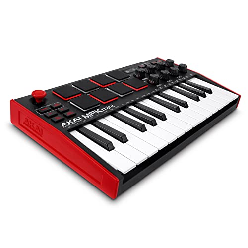 AKAI Professional MPK Mini MK3 – 25-Tasten USB MIDI Keyboard Controller & Logitech G432 kabelgebundenes Gaming-Headset Bild 2