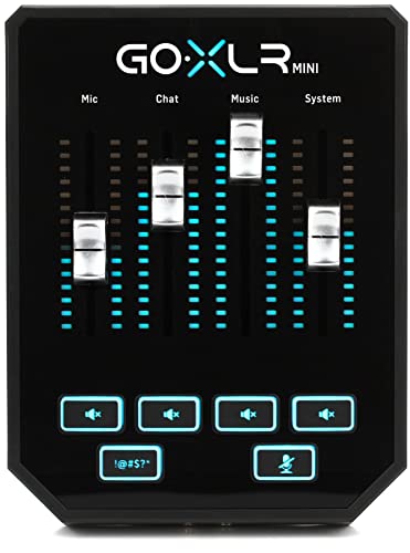 TC Helicon GoXLR MINI Online-Broadcast-Mixer mit USB-/Audio-Schnittstelle und Midas-Vorverstärker & Logitech G432 kabelgebundenes Gaming-Headset Bild 2