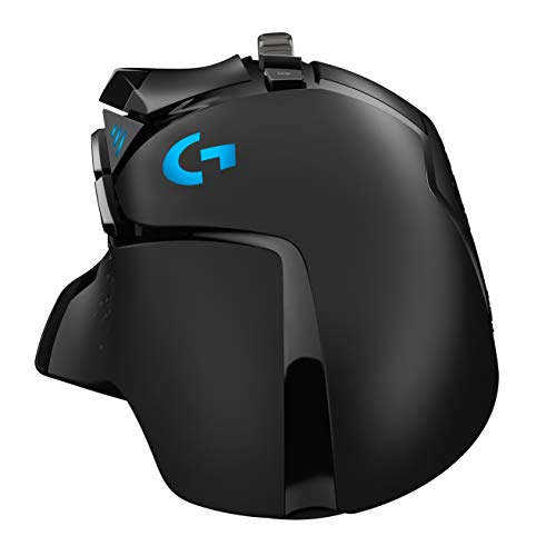 Audio-Technica M50xBT2 Kabelloser Kopfhörer Schwarz & Logitech G502 Hero High-Performance Gaming-Maus mit Hero 25K DPI optischem Sensor Bild 6