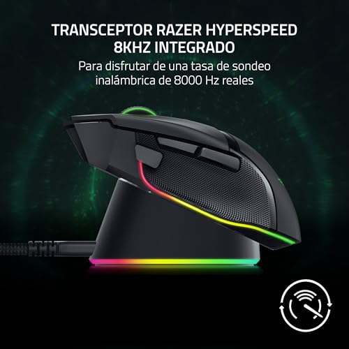 Razer Naga V2 Pro - Kabellose MMO-Gaming-Maus Schwarz Bild 7