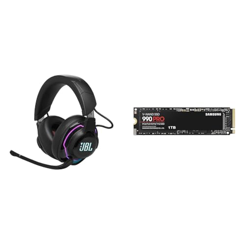 JBL Quantum 910 Over-Ear Gaming Kopfhörer – Wireless 2 & Samsung 990 PRO NVMe M.2 SSD Bild 1