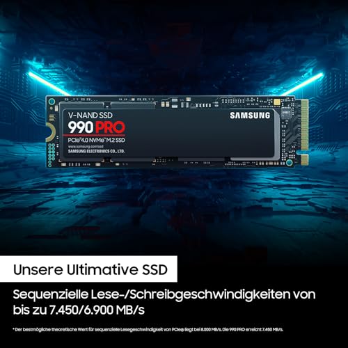 JBL Quantum 910 Over-Ear Gaming Kopfhörer – Wireless 2 & Samsung 990 PRO NVMe M.2 SSD Bild 7