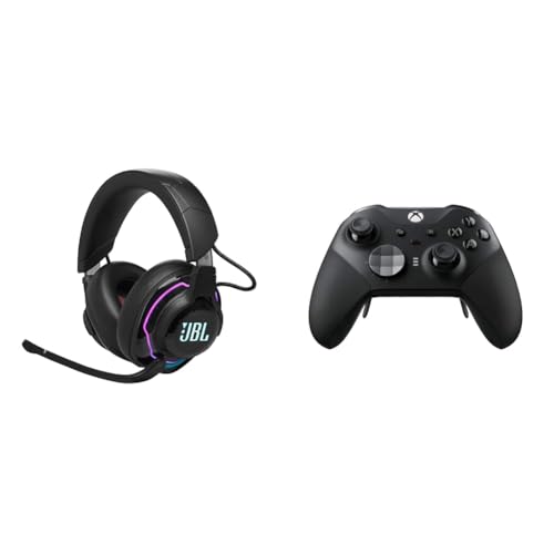 JBL Quantum 910 Over-Ear Gaming Kopfhörer – Wireless 2 & Xbox Elite Series 2 Wireless-Controller - Schwarz Bild 1