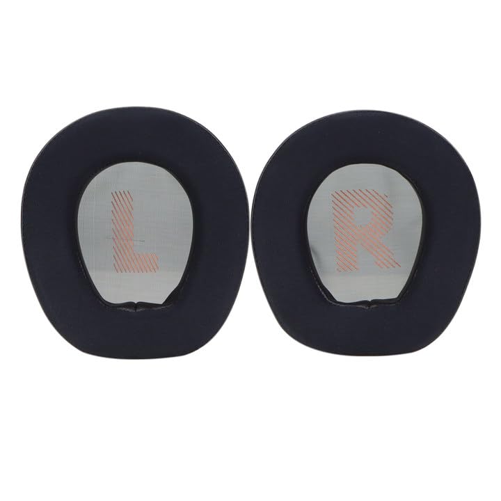 Ersatz-Ohrpolster für JBL Quantum 800 (Q800) kabelloses Over-Ear-Performance-Gaming-Headset, Ohrpolster mit Geräuschisolierung, Memory-Schaum, Schwarz Bild 4