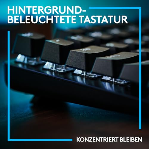 Logitech G305 LIGHTSPEED kabellose Gaming-Maus und G413 TKL SE mechanische Gaming-Tastatur – Maus mit HERO Sensor uns kompakte Tastatur – PC/Mac - Schwarz Bild 6