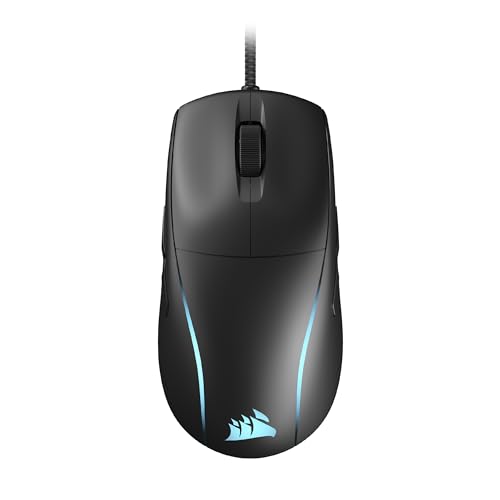 Corsair M75 Wired RGB Lightweight FPS Gaming Mouse - 26.000 DPI - Swappable Side Buttons - PC - Black Bild 1