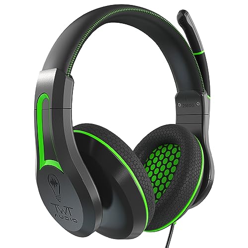 Victory 250XG, Premium Over-Ear PC Gaming Headset, Kabelgebundene Kopfhörer für Gaming mit 3,5 mm Klinkenstecker, Grün Bild 1