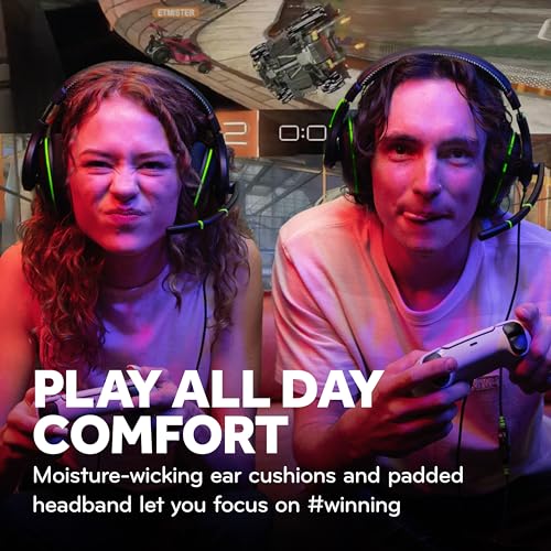 Victory 250XG, Premium Over-Ear PC Gaming Headset, Kabelgebundene Kopfhörer für Gaming mit 3,5 mm Klinkenstecker, Grün Bild 4