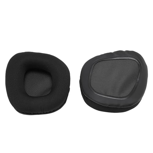 Ersatz-Ohrpolster für Corsair Void Wireless/Void Elite/Void USB/Void Pro USB Gaming-Headsets, Ohrpolster mit Schwarzem Netzstoff, Memory-Schaum (Yunseityv7wufbc4mh-11) Bild 6
