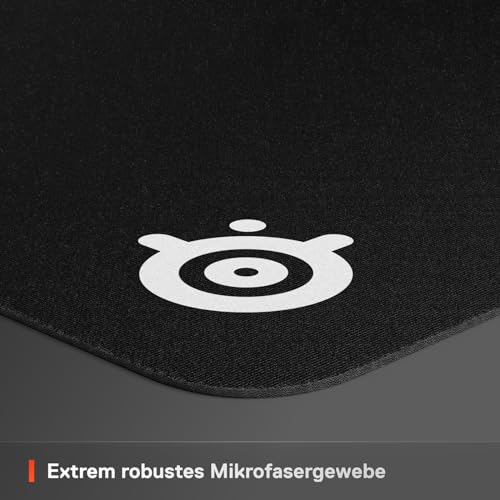 SteelSeries QcK Gaming Mauspad - XXL Stoff - Erstklassiges Tracking und Stabilität - E-Sports-Mousepad - Anti-Rutsch-Unterseite - Komplette Tischabdeckung Bild 3