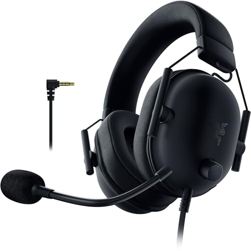 Razer BlackShark V2 X (Xbox) - Kabelgebundenes E-Sport Headset für Konsole Xbox S-X (250g, Kardioiden-Mikrofon, 50mm Treiber, Passive Geräuschunterdrückung, 3,5mm Anschluß) Schwarz Bild 1