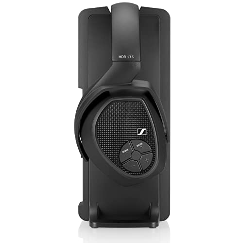 Sennheiser RS 175 Digitaler drahtloser Over-Ear-Kopfhörer -Bassverstärkung und Surround-Sound für Heim- und TV-Entertainment-Systeme & TechniSat DIGITRADIO 10 C DAB+ Digitalradio Adapter Farb-Display Bild 3