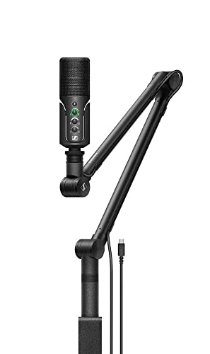 Sennheiser Profile Streaming Set mit USB Mikrofon & Corsair HS80 RGB Wireless Multiplattform-Gaming-Headset - Dolby Atmos - Omnidirektionales Mikrofon - iCUE-Kompatibel - PC, Mac, PS5, PS4 - Carbon Bild 2