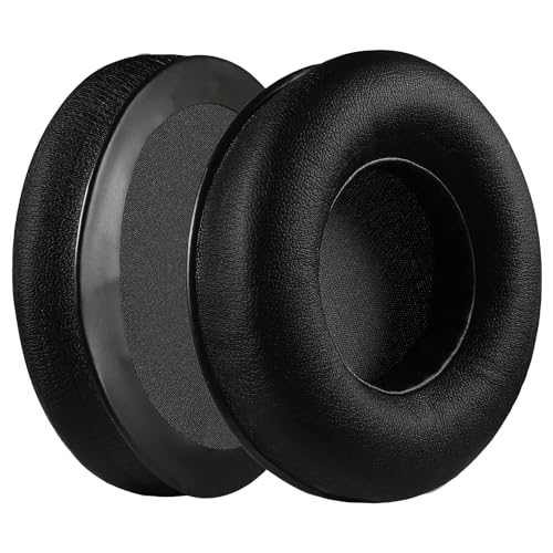 MMOBIEL Ersatz Ohrpolster für Razer Kraken Pro V1 Kopfhörer Protein PU Kopfhörer Ohrpolster – Ersatzpolster - Schwarz Bild 2