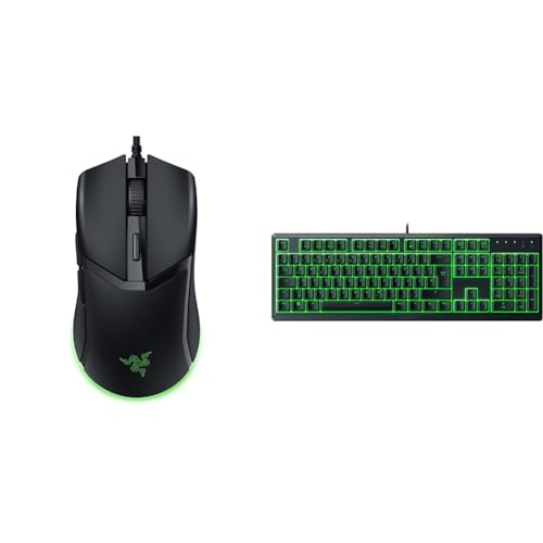 Razer Cobra - Leichte kabelgebundene Gaming-Maus mit Chroma RGB (Federleichte 57 g & Ornata V3 X - Flache Membran-Tastatur mit Chroma RGB (Lautlose Membran-Switches Bild 1