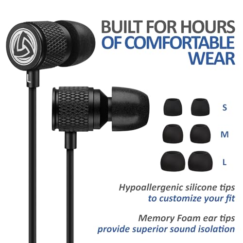 LUDOS Ultra USB C Kopfhörer, 5 Jahre Garantie für iPhone 17 16 15 Pro Max Plus Samsung Galaxy S24 S23 Ultra S22 S21 FE S20 A53 A54, USB Typ C Ohrhörer mit Mikrofon In-Ear mit Kabel für iPad Pro 2022 Bild 7