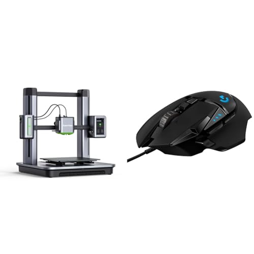 AnkerMake M5 3D-Drucker, High-Speed schneller FDM 3D-Drucker & Logitech G502 Hero High-Performance Gaming-Maus mit Hero 25K DPI optischem Sensor Bild 1