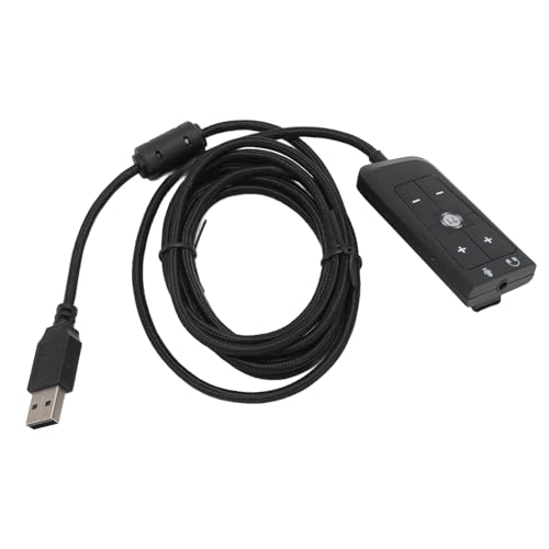 USB-zu-3,5-mm-Klinken-Audio-Soundkarten-Adapter für Kingston Cloud II, Gaming-Headset 7.1-Kanal-USB-Soundkarte für PS5, für Series X S Bild 1