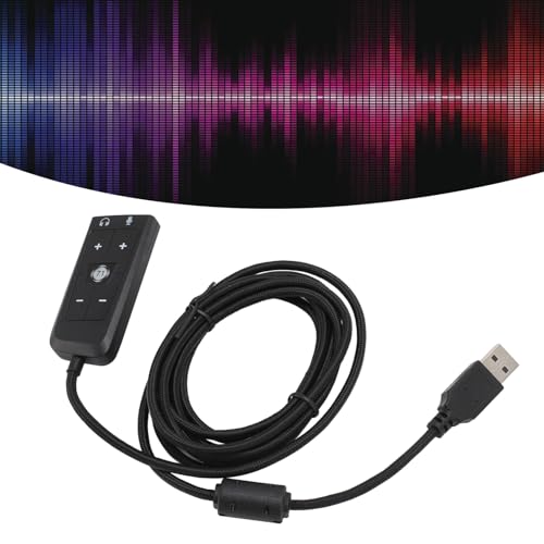 USB-zu-3,5-mm-Klinken-Audio-Soundkarten-Adapter für Kingston Cloud II, Gaming-Headset 7.1-Kanal-USB-Soundkarte für PS5, für Series X S Bild 3