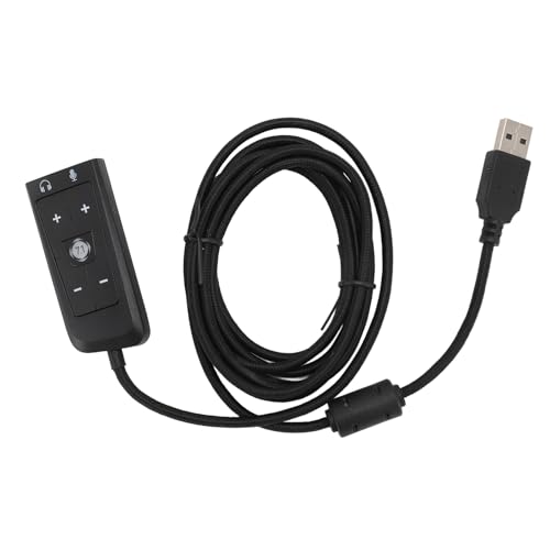 USB-zu-3,5-mm-Klinken-Audio-Soundkarten-Adapter für Kingston Cloud II, Gaming-Headset 7.1-Kanal-USB-Soundkarte für PS5, für Series X S Bild 4