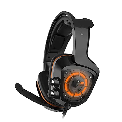 High-End-USB-PS4-Headset, 7.1 Surround-Sound, PC-Gaming-Headset mit Kabel und Geräuschunterdrückung, Mikrofon, Kopfhörer für Laptops, Computer, mit RGB-Licht/347 (Farbe: C) Bild 7