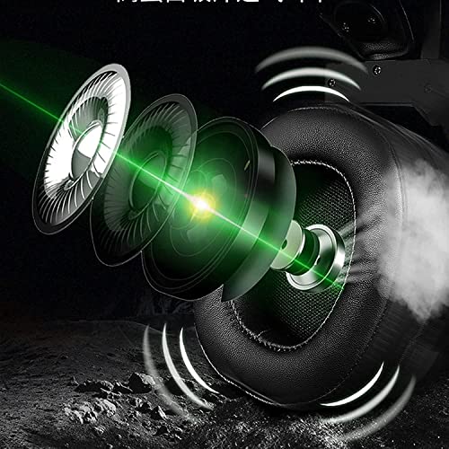 Kabelgebundenes Gaming-Headset, Computer-Kopfhörer mit Mikrofon/Mikrofon, Geräuschunterdrückung, Headset mit Geräuschunterdrückung, kompatibel mit PC, Schwarz / 373 Bild 6